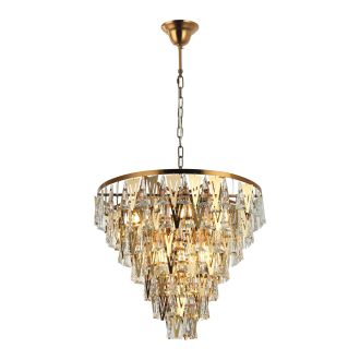 Каскадная люстра Stilfort Vaviani 2148/05/13PL, 13×E14 по 40 Вт, бронзовый