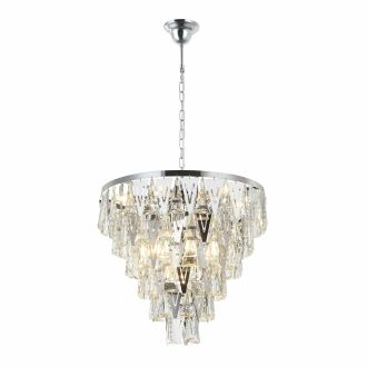 Каскадная люстра Stilfort Vaviani 2148/09/13P, 13×E14 по 40 Вт, хром