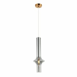 Подвесной светильник Stilfort Glaso 2151/63/01P, E14, 40 Вт, серый/прозрачный