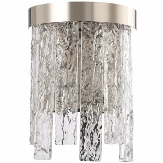 Бра Stilfort Frostyle 2155/11/02W, 2×E14 по 40 Вт, никель/прозрачный