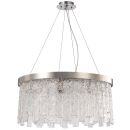 Подвесная люстра Stilfort Frostyle 2155/11/08P, 8×E14 по 40 Вт, никель/прозрачный