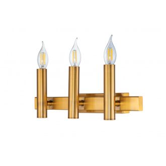 Бра Stilfort Leonardo 2156/05/03W, 3×E14 по 60 Вт, бронзовый