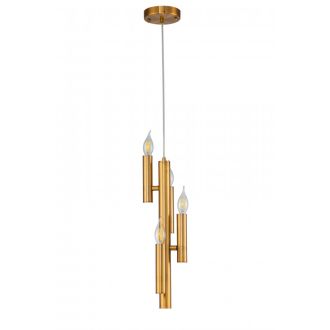 Подвесная люстра Stilfort Leonardo 2156/05/04P, 4×E14 по 60 Вт, бронзовый