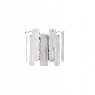 Бра Stilfort Glowice 2157/09/02W, 2×E14 по 40 Вт, хром/белый