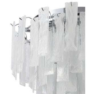 Накладная люстра Stilfort Glowice 2157/09/10C, 10×E14 по 40 Вт, хром/белый