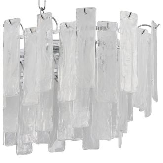 Подвесная люстра Stilfort Glowice 2157/09/12PL, 12×E14 по 40 Вт, хром/белый
