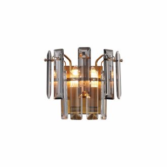 Бра Stilfort Ton 2159/05/02W, 2×E14 по 40 Вт, бронзовый/серый