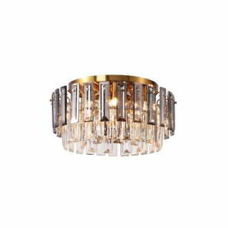 Накладная люстра Stilfort Ton 2159/05/08C, 8×E14 по 40 Вт, бронзовый/прозрачный