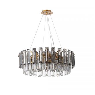 Подвесная люстра Stilfort Ton 2159/05/08P, 8×E14 по 40 Вт, бронзовый/прозрачный