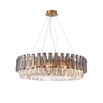 Подвесная люстра Stilfort Ton 2159/05/12P, 12×E14 по 40 Вт, бронзовый/прозрачный