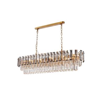 Подвесная люстра Stilfort Ton 2159/05/12PL, 12×E14 по 40 Вт, бронзовый/прозрачный