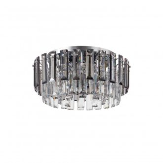 Накладная люстра Stilfort Ton 2159/09/08C, 8×E14 по 40 Вт, хром/прозрачный