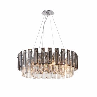 Подвесная люстра Stilfort Ton 2159/09/08P, 8×E14 по 40 Вт, хром/прозрачный