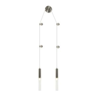 Бра Stilfort Satori 2161/11/02WP, 2×E14 по 40 Вт, никель/прозрачный