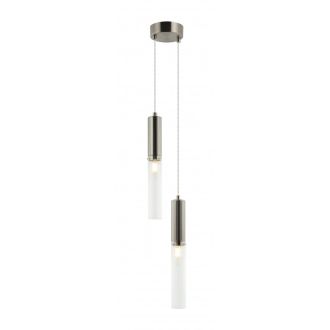 Бра Stilfort Satori 2161/11/02WP, 2×E14 по 40 Вт, никель/прозрачный