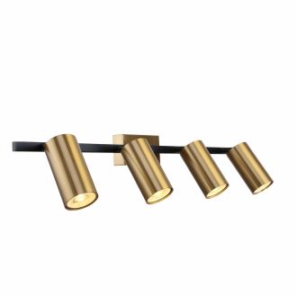 Спот Stilfort Ausver 2162/05/04W, 4×GU10 по 5 Вт, бронзовый, современный стиль