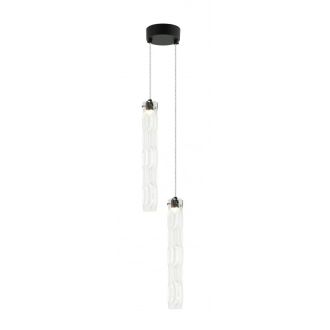 Бра Stilfort Still 2163/02/02WP, LED 24 Вт, черный/прозрачный