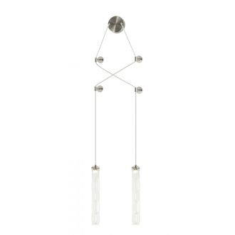 Бра Stilfort Still 2163/11/02WP, LED 24 Вт, никель/прозрачный