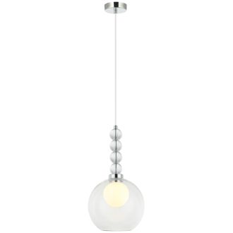 Подвесной светильник Stilfort Designo 2166/09/01P, G9, 5 Вт, хром/прозрачный