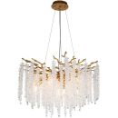 Подвесная люстра Stilfort Eiva 2167/05/08P, 8×E14 по 40 Вт, бронзовый/прозрачный Подвесная люстра Stilfort Eiva 2167/05/08P, 8×E14 по 40 Вт, бронзовый/прозрачный