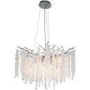 Подвесная люстра Stilfort Eiva 2167/09/08P, 8×E14 по 40 Вт, хром/прозрачный Подвесная люстра Stilfort Eiva 2167/09/08P, 8×E14 по 40 Вт, хром/прозрачный