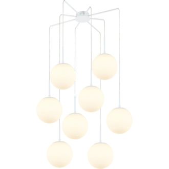 Каскадная люстра Stilfort Antell 2168/01/08P, 8×E27 по 40 Вт, белый