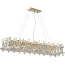Подвесная люстра Stilfort Tetrix 2171/03/12PL, 12×E14 по 40 Вт, золотой/прозрачный Подвесная люстра Stilfort Tetrix 2171/03/12PL, 12×E14 по 40 Вт, золотой/прозрачный