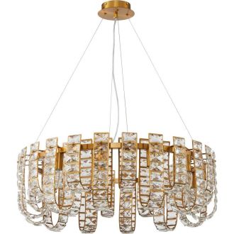 Подвесная люстра Stilfort Umiko 2172/05/12P, 12×E14 по 40 Вт, бронзовый/прозрачный