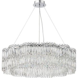 Подвесная люстра Stilfort Admire 2174/09/12P, 12×E14 по 40 Вт, хром/прозрачный