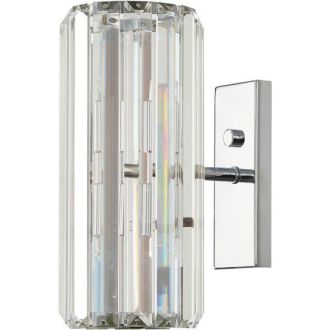 Бра Stilfort Twin 2175/09/02W, 2×G9 по 7 Вт, хром/прозрачный