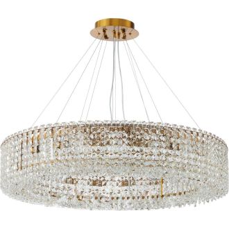 Подвесная люстра Stilfort Delone 2179/05/12P, 12×E14 по 40 Вт, бронзовый/прозрачный