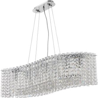Подвесная люстра Stilfort Delone 2179/09/07PL, 7×E14 по 40 Вт, хром/прозрачный
