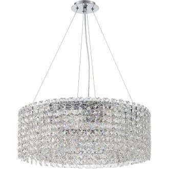 Подвесная люстра Stilfort Delone 2179/09/08P, 8×E14 по 40 Вт, хром/прозрачный