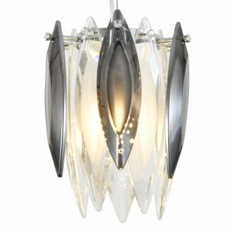 Подвесной светильник Stilfort New Ton 2186/09/01P, E14, 40 Вт, хром/прозрачный