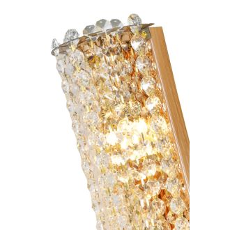 Бра Stilfort Rain of Crystal 2187/03/02W, 2×E14 по 40 Вт, золотой/прозрачный