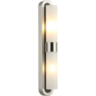 Бра Stilfort Hitube 2192/11/02W, 2×E14 по 40 Вт, никель/белый