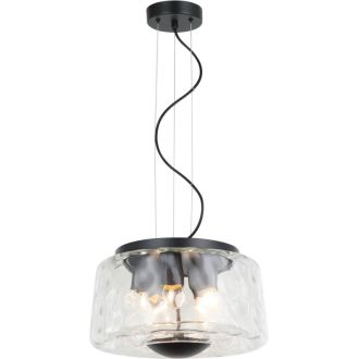Подвесной светильник Stilfort Perfecto Light 2193/02/05P, 5×E27 по 40 Вт, черный/прозрачный