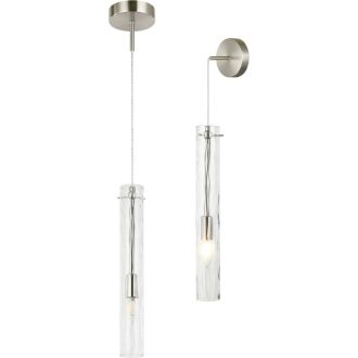 Подвесной светильник Stilfort Perfecto Light 2193/11/01PW, E27, 40 Вт, никель/прозрачный