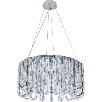 Подвесная люстра Stilfort Umiko 2 2195/09/16P, G9, хром/прозрачный