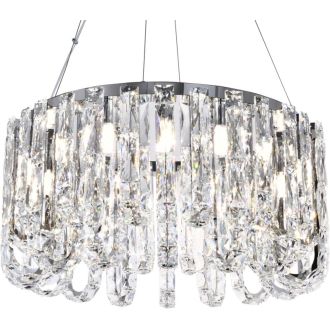 Подвесная люстра Stilfort Umiko 2 2195/09/16P, G9, хром/прозрачный