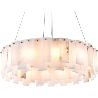 Подвесная люстра Stilfort Spanish Stone 2197/05/12P, G9, бронзовый/белый