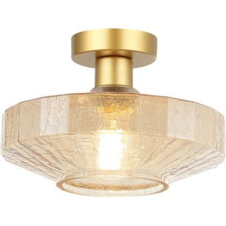 Бра Stilfort Acordy 2198/03/01CW, E27, 40 Вт, золото матовое/оранжевый