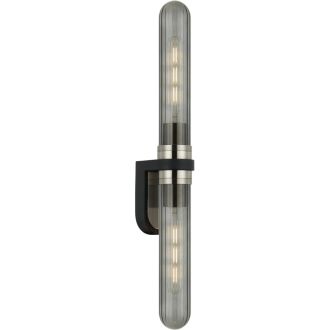 Бра Stilfort Sevage 2200/11/02W, 2×E27 по 10 Вт, никель/серый