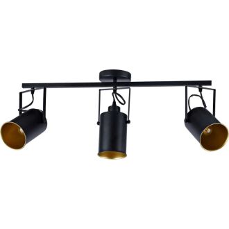Спот Stilfort Neider 3015/02/03C, 3×E27 по 40 Вт, черный, лофт стиль