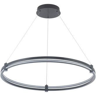 Подвесной светильник Stilfort Tooring 4006/02/01PL, LED 60 Вт, черный/белый