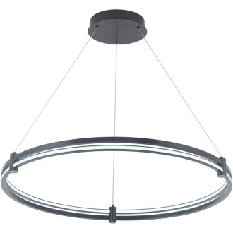Подвесной светильник Stilfort Tooring 4006/02/01PL, LED 60 Вт, черный/белый