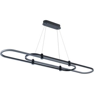 Подвесной светильник Stilfort Tooring 4006/02/02PL, LED 65 Вт, черный/белый