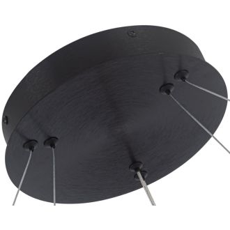 Каскадная люстра Stilfort Tooring 4006/02/02P, LED 60 Вт, черный/белый