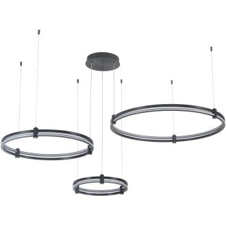 Подвесной светильник Stilfort Tooring 4006/02/03PL, LED 110 Вт, черный/белый