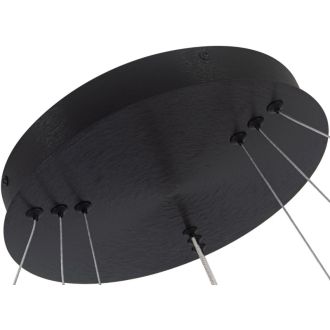 Каскадная люстра Stilfort Tooring 4006/02/03P, LED 110 Вт, черный/белый